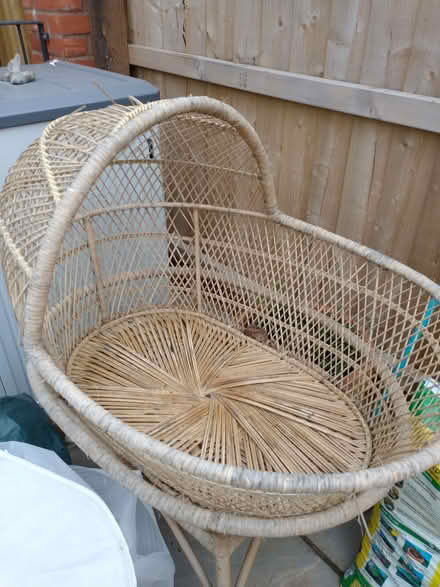 Photo of free A large Moses basket (Roundham TQ4) #2