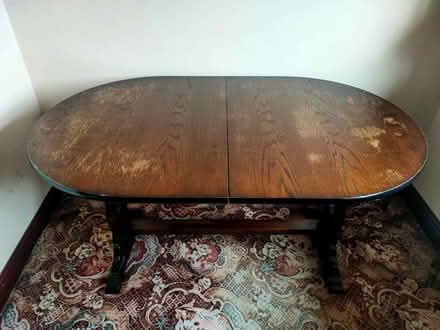 Photo of free Solid wood table and 6 chairs (Burslem ST6) #4