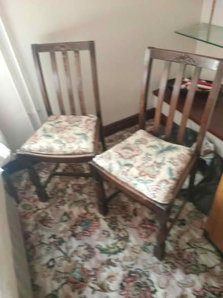 Photo of free Solid wood table and 6 chairs (Burslem ST6) #2