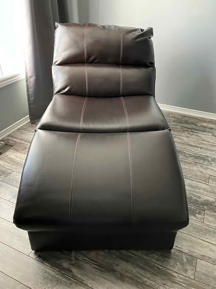 Photo of free Faux leather chaise (Chapman Mills) #2