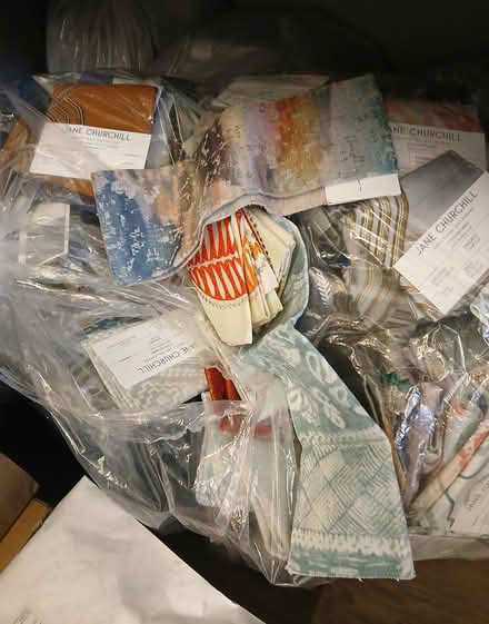 Photo of free Bags full of fabric samples (South Boston/Waterfront) #2