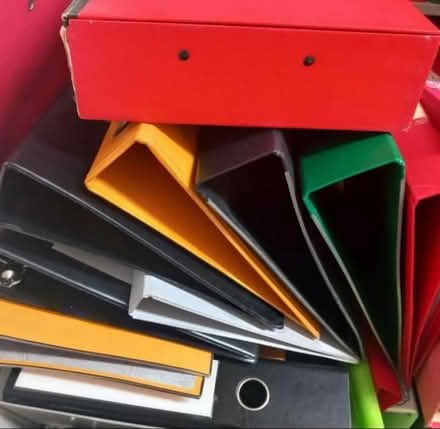 Photo of free Multicolored binders (WC1N) #1