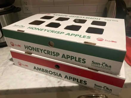 Photo of free Two apple boxes (East Vancouver) #1