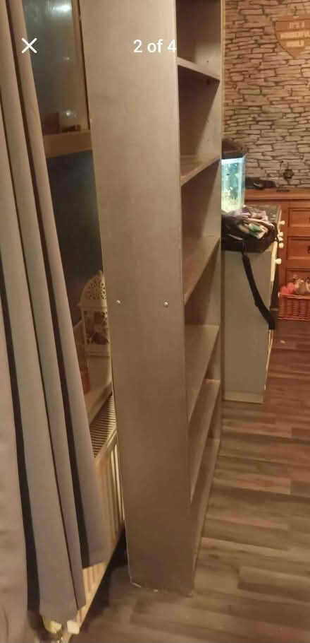 Photo of free Tall Grey Bookcase (CT15) #3