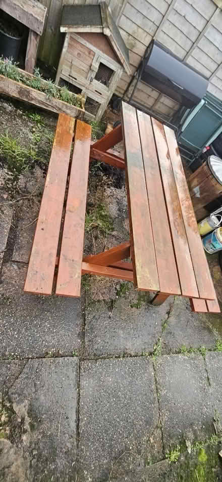 Photo of free Outdoor table giving away (Pelsall, WS3) #1