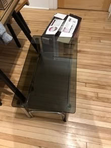 Photo of free coffee table smoked glass (Golden Triangle) #3