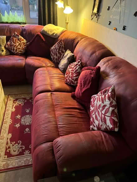 Photo of free L shaped sofa (Dunstable) #2