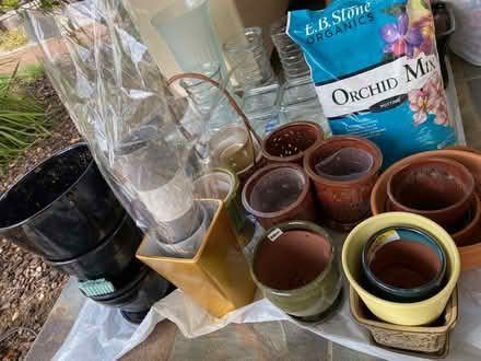 Photo of free plant pots and orchid mix (Near Rancho San Antonio Park) #3