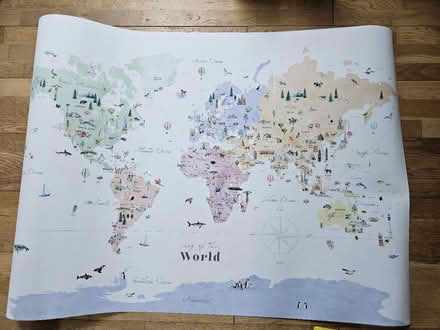 Photo of free Large A1 World Map (Whiteley PO15 6) #1