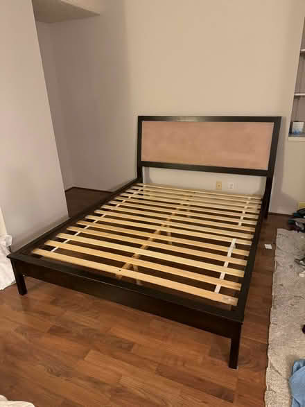 Photo of free Queen sized bed frame (Cathedral hill) #3