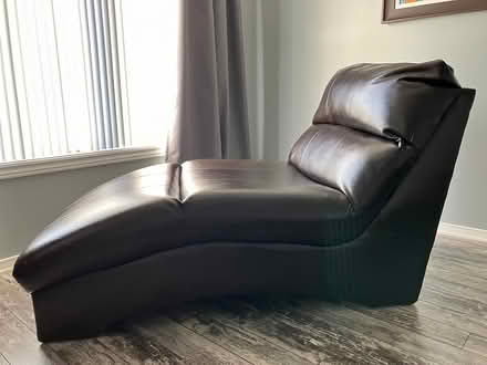 Photo of free Faux leather chaise (Chapman Mills) #1