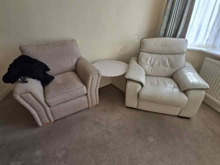 Photo of free x2 Arm chairs (Harold Wood RM3) #1