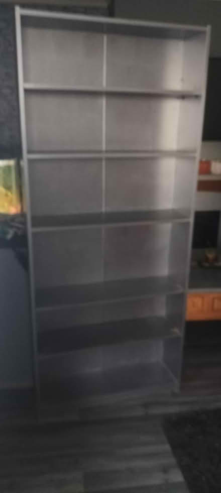 Photo of free Tall Grey Bookcase (CT15) #2