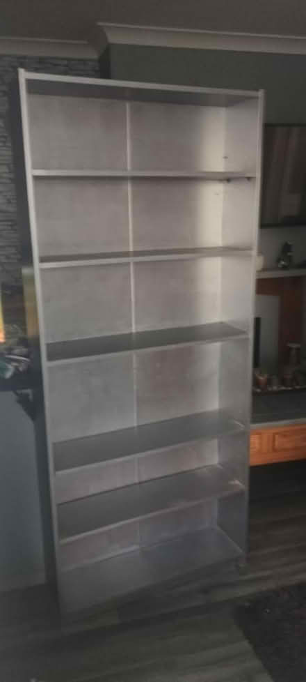 Photo of free Tall Grey Bookcase (CT15) #1