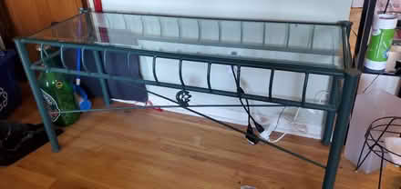 Photo of free Metal and Glass Table (Montville) #1