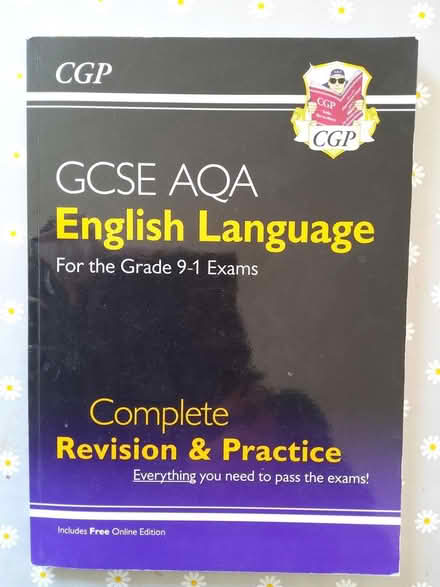 Photo of free GCSE English workbook (Newick BN8) #1