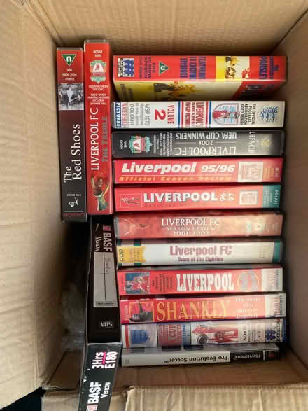 Photo of free LFC VHS video collection (Aigburth L17) #1