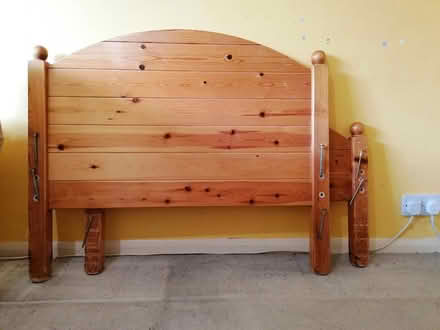 Photo of free Single Wooden Bed (Kennington OX1) #2