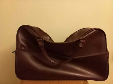 Photo of free Vintage leather holdall (Harleston IP20) #1