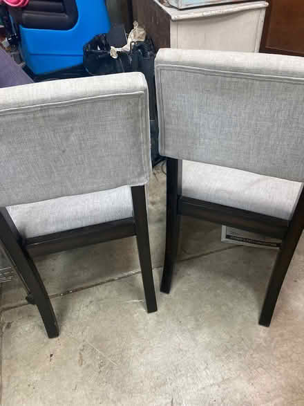 Photo of free 2 matching dining rm/kitchen chairs (Foothill Boulevard Cupertino) #1