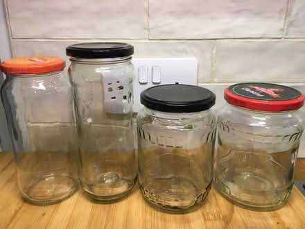 Photo of free Large glass jars (Cranleigh GU6) #1