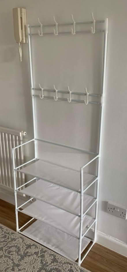 Photo of free Coat and shoe rack (Malvern Link Top WR14) #1