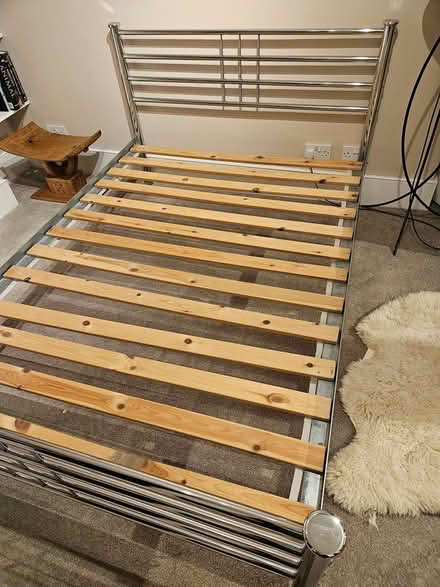 Photo of free Double bed frame (W13 near Lammas/Walpole) #1