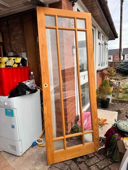 Photo of free Glazed wooden internal door (Studley B80) #1