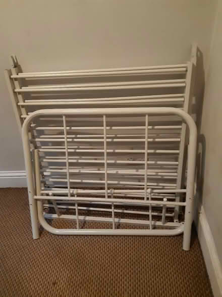 Photo of free Metal,single,bed good condition (Worthing BN11) #1