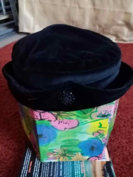 Photo of free Small hat box and 2 hats (Dewsbury WF12) #1