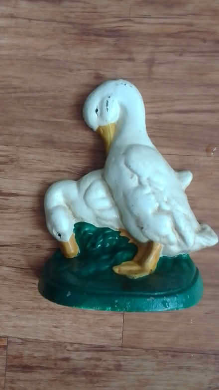 Photo of free Ducks heavy iron doorstop (Brookvale RG21) #1