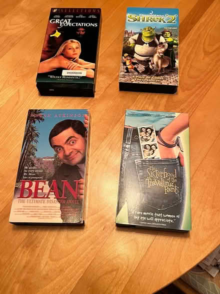 Photo of free Four VCR movies (Hintonburg) #1