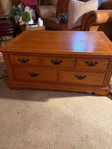 Photo of free Real wood coffee table (Naperville) #1