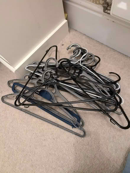 Photo of free Plastic coat hangers (Stoke Gifford) #1