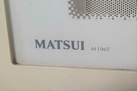 Photo of free Matsui l microwave spares or repair (TW14) #2