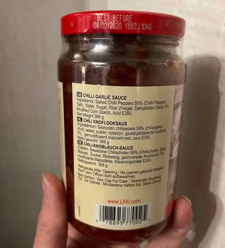 Photo of free Chili garlic sauce (Bletchingley RH1) #2