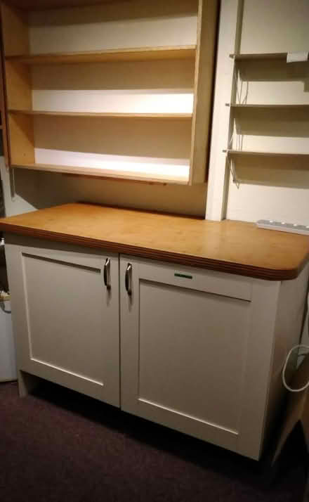 Photo of free Kitchen Unit w Bamboo worktop (Fiveways/Hollingdean) #1