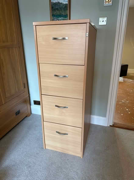 Photo of free 4 drawer filing cabinet (Maldon) #1