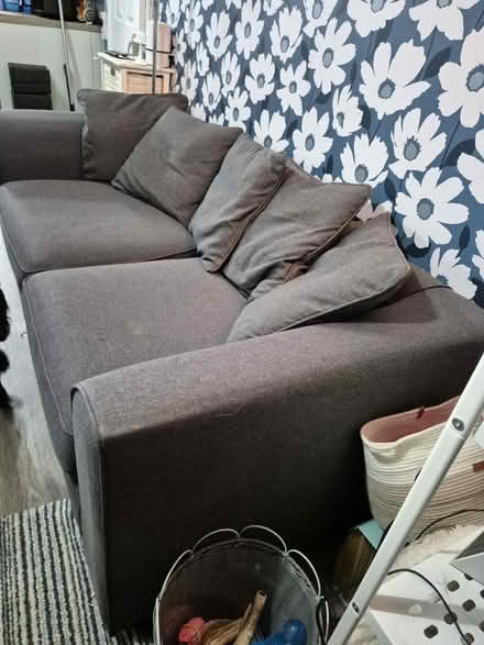 Photo of free Grey 3 seater sofa (Garforth LS25) #2