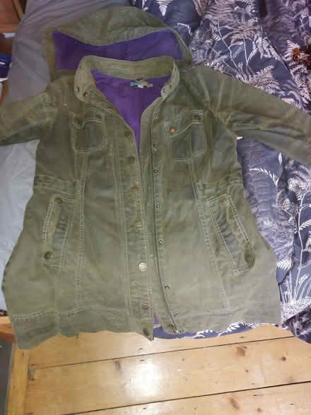 Photo of free Boden waxed long jacket size 12 (Ringmer BN8) #2