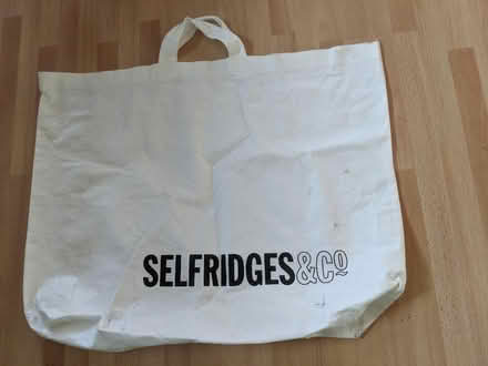 Photo of free Selfridges tote style bag (Banstead) #1