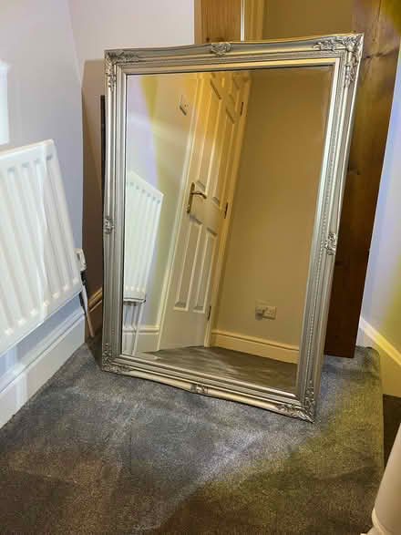 Photo of free Silver coloured mirror (Teddington) #1