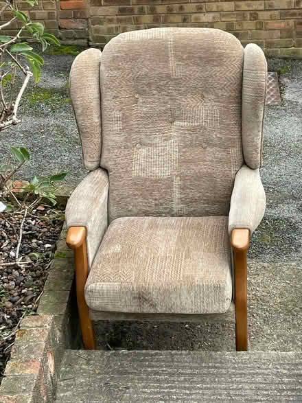 Photo of free Nice sturdy chair (Welling) #1