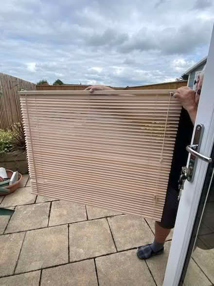 Photo of free Wooden slat blind. (Nailsea BS48) #1