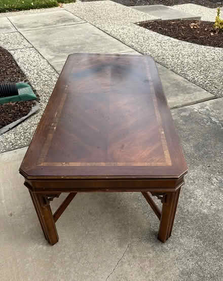 Photo of free Wood Coffee Table (Monta Vista North) #2