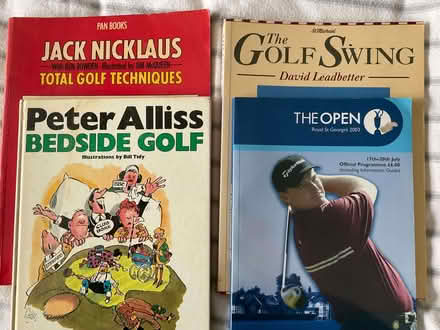 Photo of free Golf Books (Purley CR8) #1