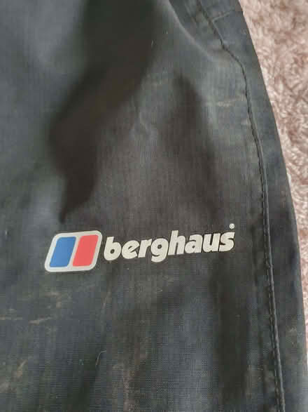 Photo of free Age 13 berghaus waterproof trousers (Malvern WR14) #1