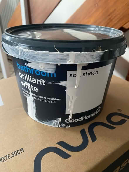 Photo of free White soft sheen paint (Croydon) #1