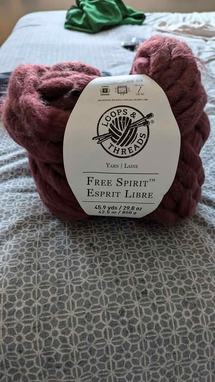 Photo of free Jumbo 1 skein yarn wool (60 wasdale Cres.) #1