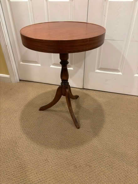 Photo of free Wooden side table (Centerville) #1